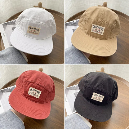 RICYGVM Summer Quick Drying Duck Hip Hop Fashion Short Brim Baseball Hat Outdoor Sunshade Peaked Cap