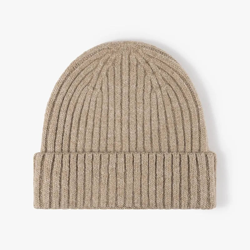 New Cool Women Man Autumn Winter Thick Wool Beanie Hat
