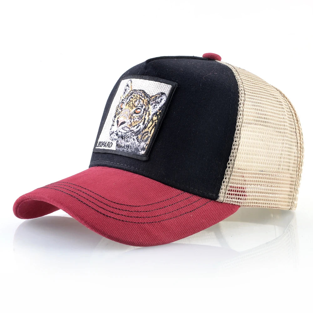 Embroidery Goat Patch Four Seasons Baseball Cap For Men Women