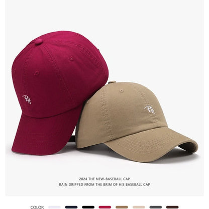 Men Women Summer Casual Hat Letter Embroidery Baseball Cap Outdoor Shade Adjustable Hip Hop Streetwear