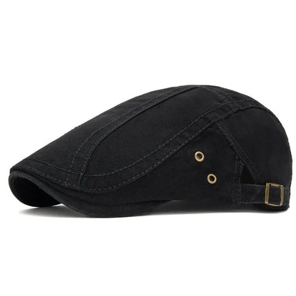 Four Seasons Cotton Print Newsboy Caps Flat Cap