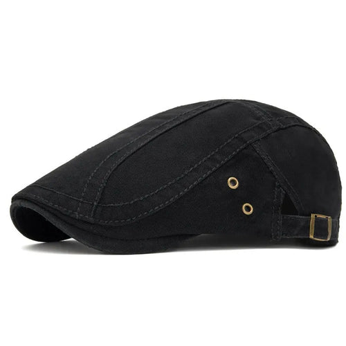 Four Seasons Cotton Print Newsboy Caps Flat Cap