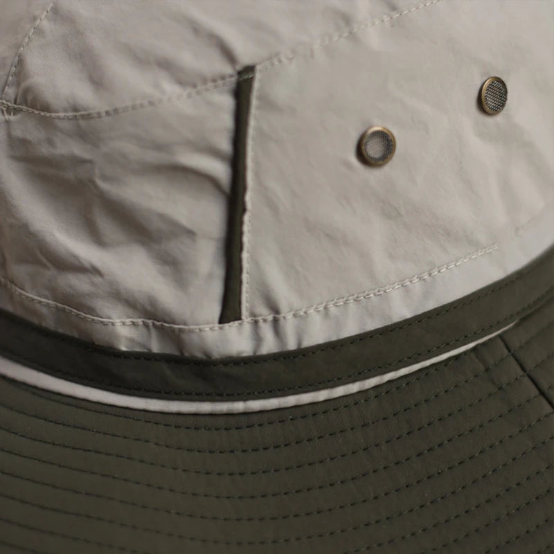 Custom Logo Men Quick Drying Large Size Bucket Hats