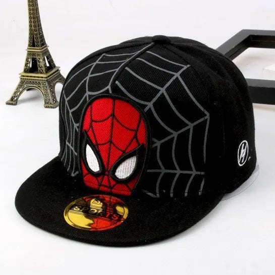 Hot Sale 2026 Hot Anime Cartoon Spiderman Hats For Kids