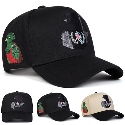 Unisex USA Map Embroidery Baseball Caps Spring Autumn