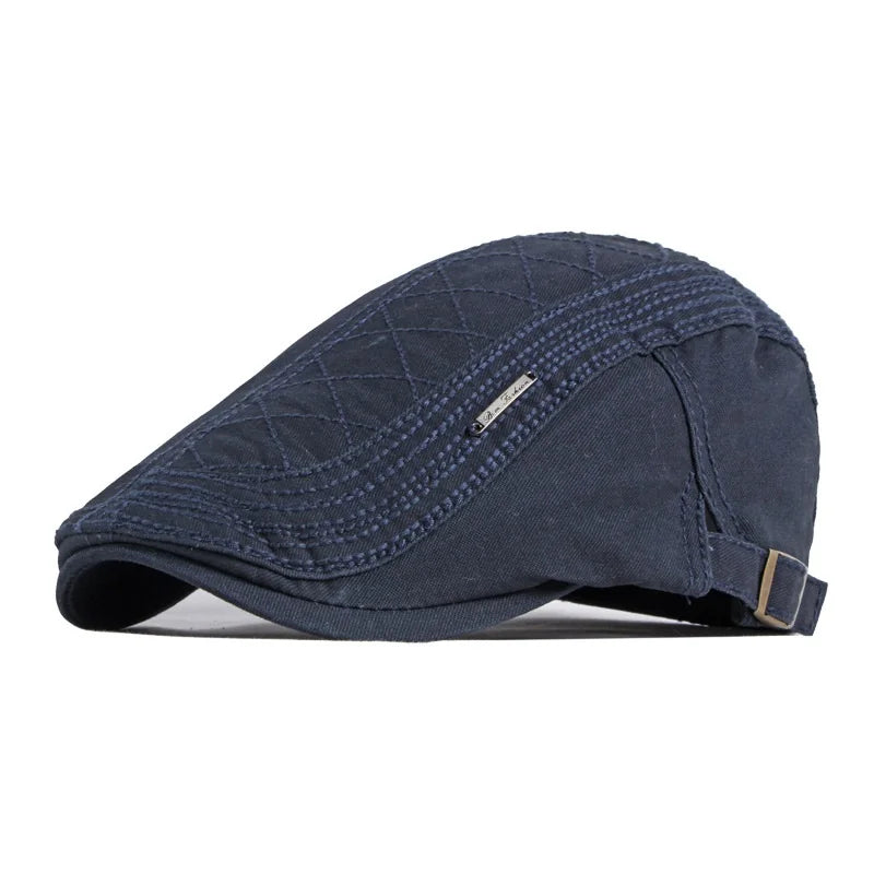 Men Women Beret Spring Autumn Cotton Flat Cap