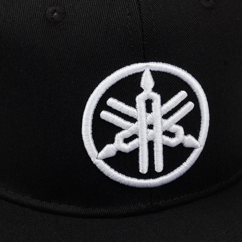 Yamaha Motorcycle Racing Hat Men's Summer Baseball Hat Hip Hop Casual Hat Embroidered Sunscreen Cap