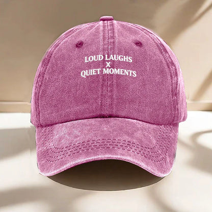 Unisex High Quality Trendy Retro Washed Simple Baseball Cap