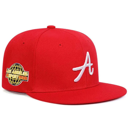 Unisex Gothic Letter Embroidery Hip Hop Hats Outdoor Adjustable Casual Baseball Caps Sunscreen Hat