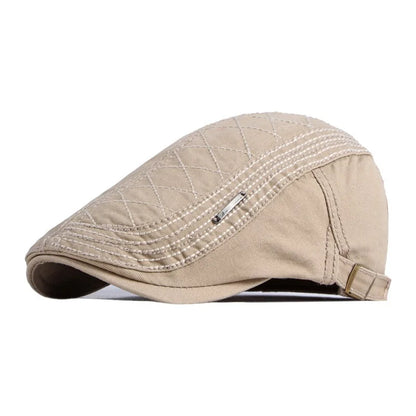 Men Women Beret Spring Autumn Cotton Flat Cap
