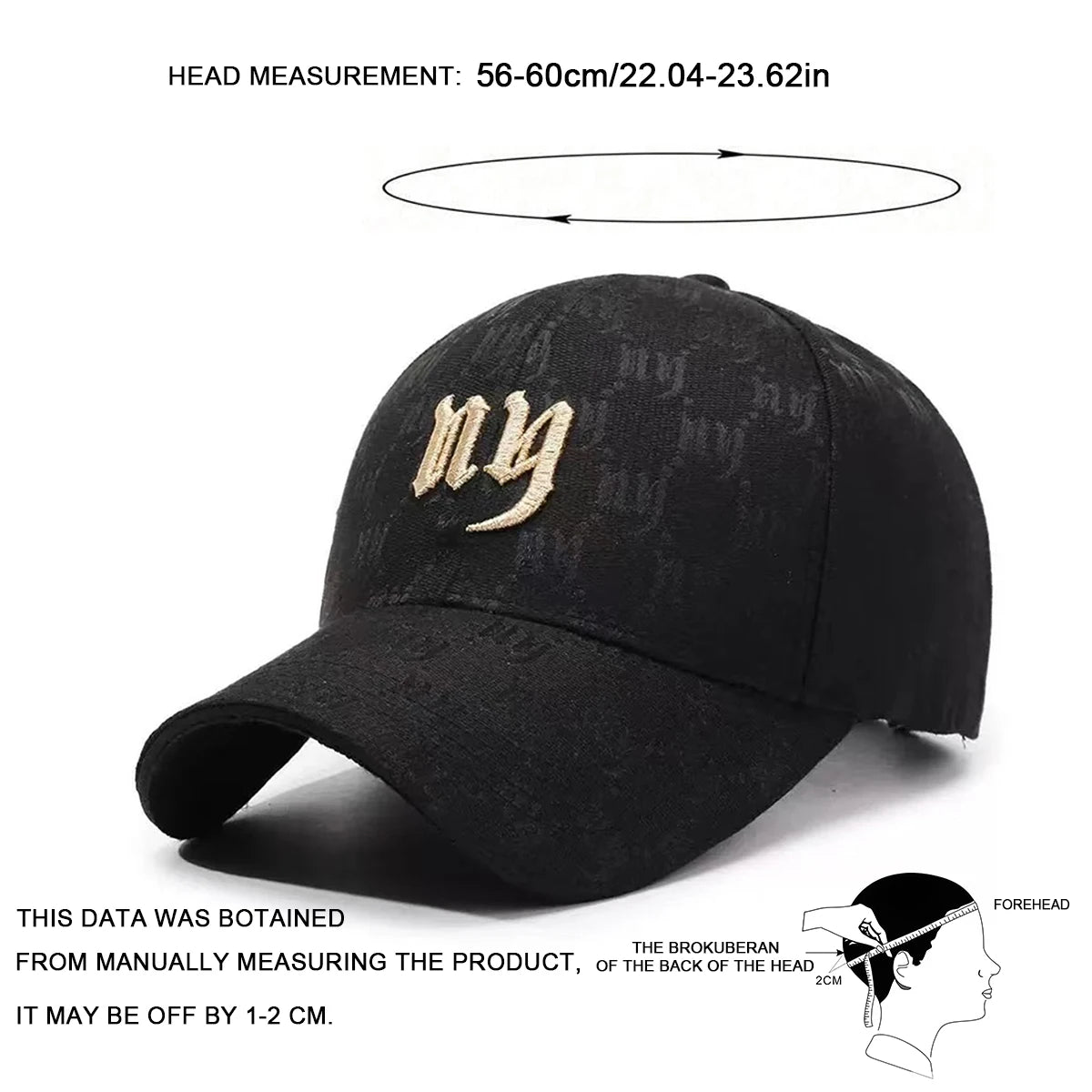 Unisex NY Letter Embroidery Baseball Caps Spring And Autumn