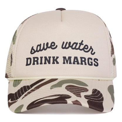 Unisex Drink Margs Letter Printed Baseball Net Caps Spring and Summer