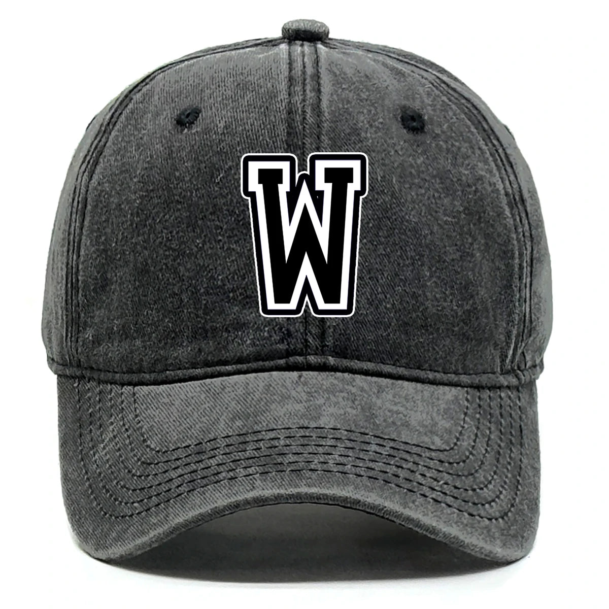 Popular Letters Print Baseball Caps Black Hat Gift Golf Dad Hat