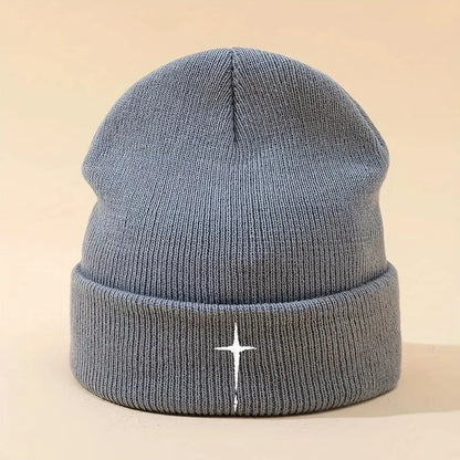 Beanie Hats Winter Knitted Cap Soft Warm Ski Hat Unisex Autumn Winter