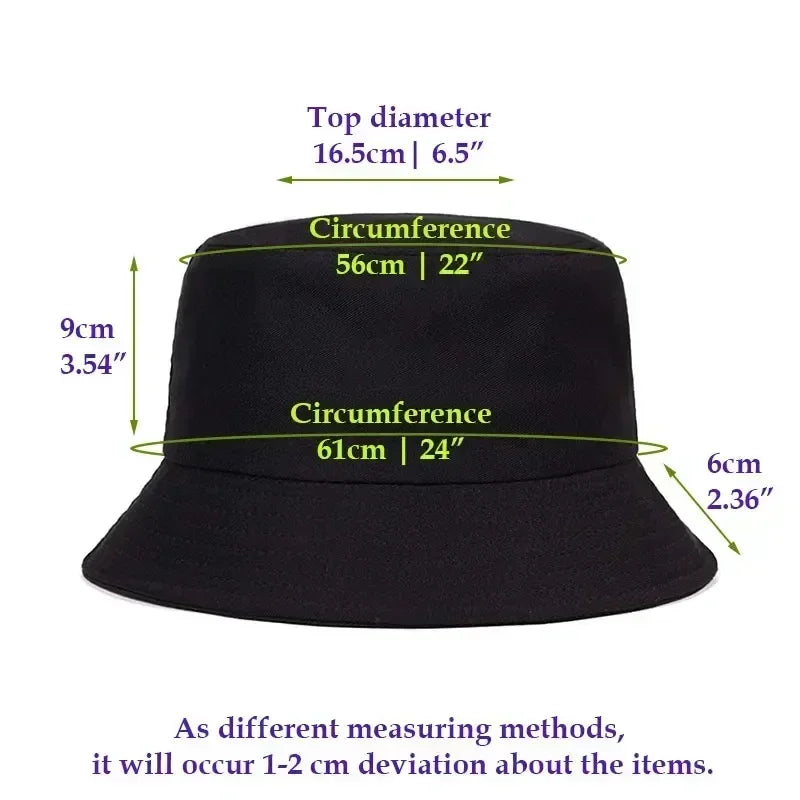 Shit Show Print Reversible Bucket Hat Funny Sarcastic Summer Fisherman