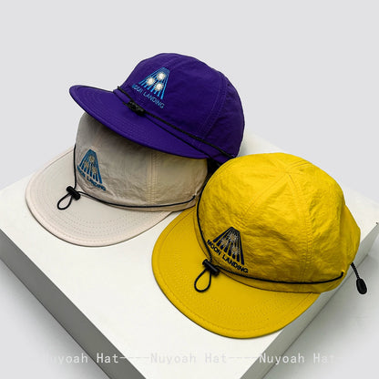 Korean Quick-Dry Embroidered Letters Baseball Hats