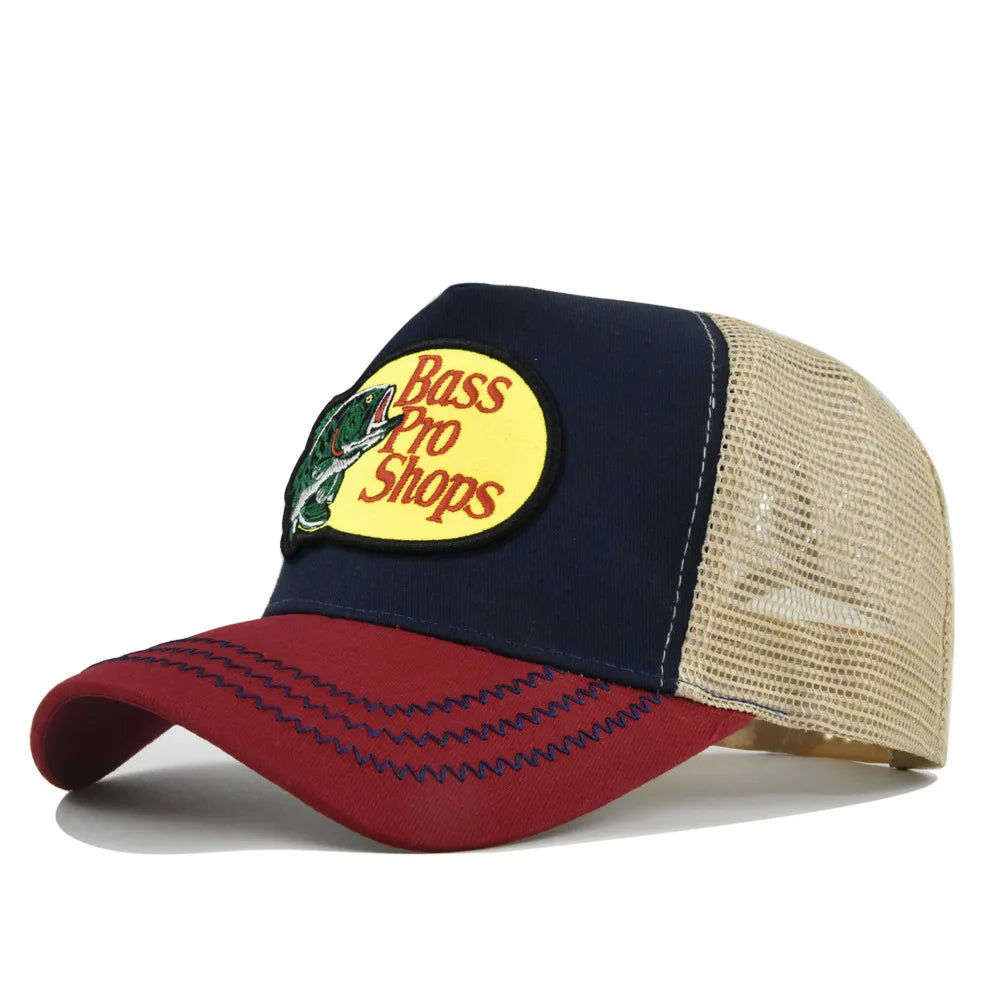 Bass Football Baseball Caps Men and Women