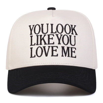 Unisex Youlook Like You Letter Embroidery Baseball Caps Spring Autumn