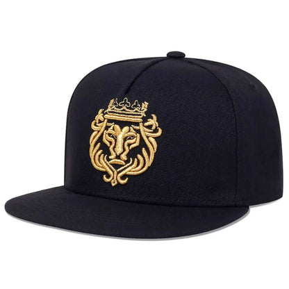 Men Women Lion Embroidered Baseball Cap Summer