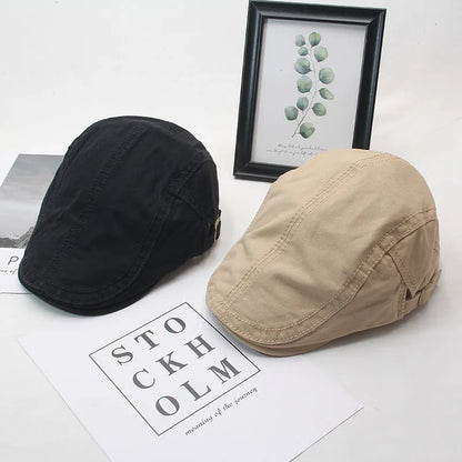 2023 New Fashion 100% Cotton Ivy Caps Spring Autumn