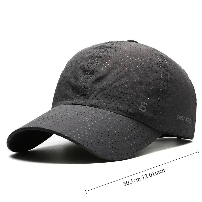 Men's Sun Summer Fishing Avisor Baseball Cap
