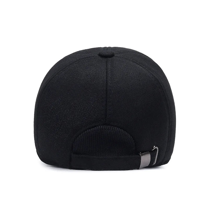 Autumn Thick Warm Men Winter Baseball Cap