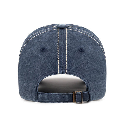 New Fashion Men Women 3D Embroidery Three-Line Sewing Baseball Cap Unisex