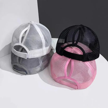 Summer Mesh Baseball Caps for Women Men