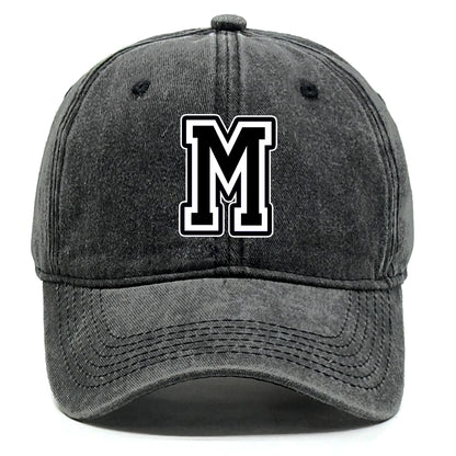 Popular Letters Print Baseball Caps Black Hat Gift Golf Dad Hat
