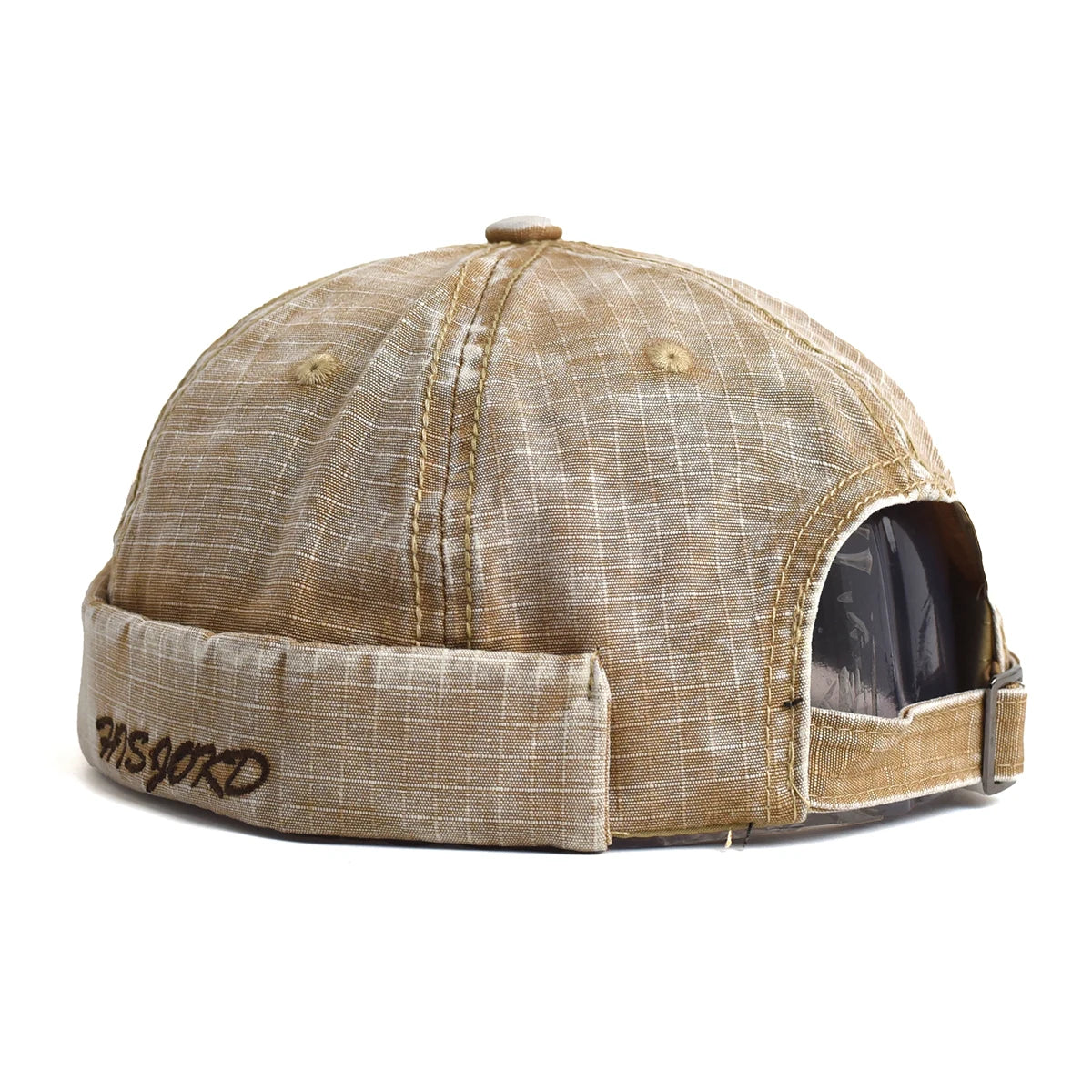 Four Seasons Cotton Solid Docker Cap Brimless Hat Beanie Hats