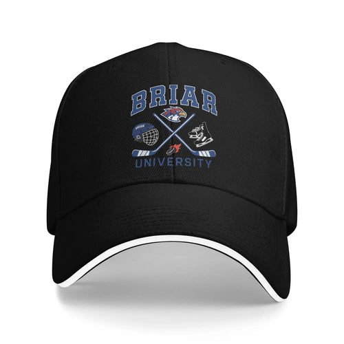 Off Campus Briar University Hockey Cap Men's Women's  Fashion Baseball Cap