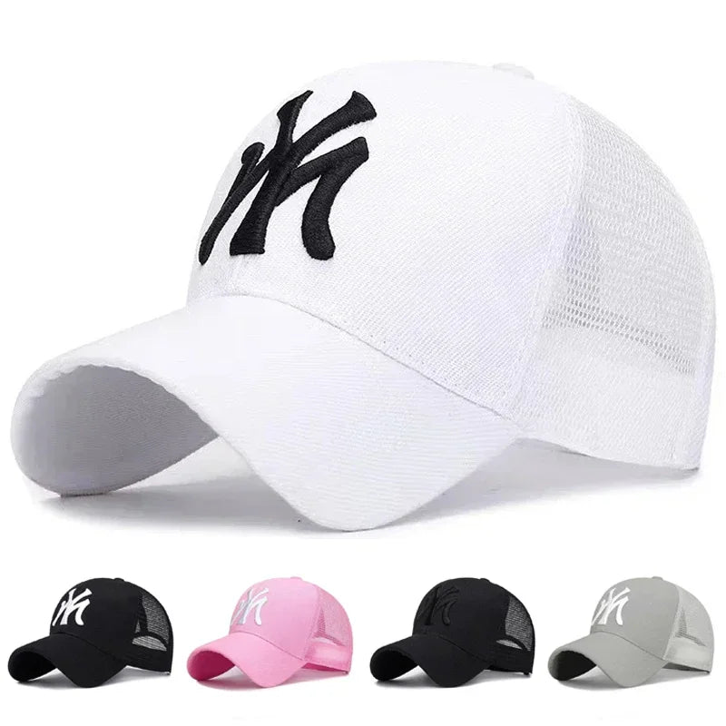 Hat Summer Embroidery Letters Cap Female Sports Sun Hat Male Baseball Cap