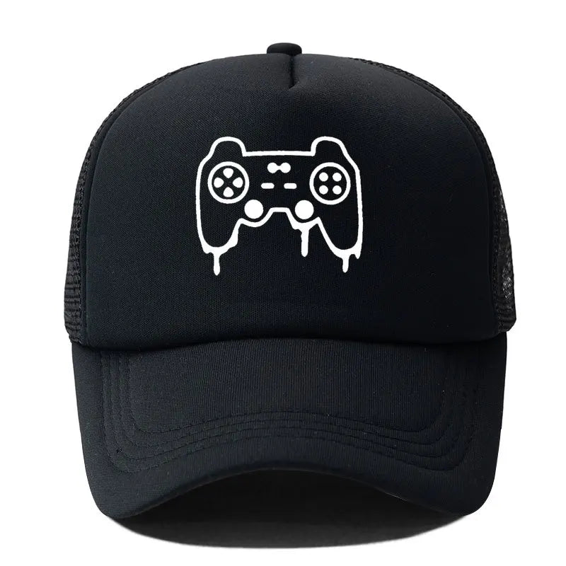 Game Console Printed Baseball Cap
