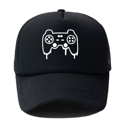 Game Console Printed Baseball Cap