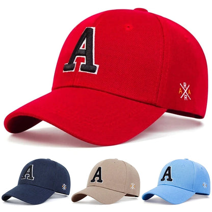 Sunshade Hat A Letter Side AR Embroidered Baseball Hat