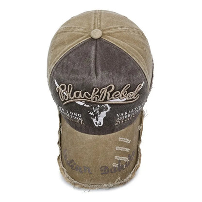 New Cool Fashion Men Washed Cotton Baseball Cap