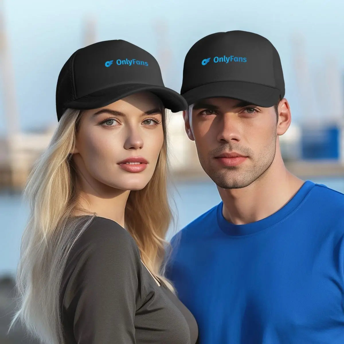 Adult Onlyfans Fitted Mesh Baseball Caps