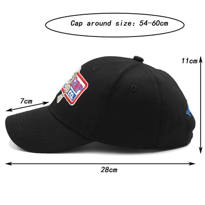 High Quality Baseball Cap Men Women Cotton Forrest Gump Embroidery Dad Hat