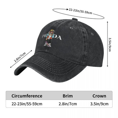 Tiger Print Baseball Cap Fashion Logo Outdoor