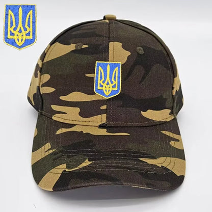 Embroidery Ukraine trident Symbol Spetsnaz Special Forces Men Women Boy Baseball Caps