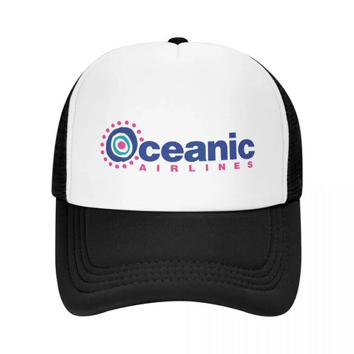 Lost - Oceanic Airlines Baseball Cap Golf  Big Size Hat Male