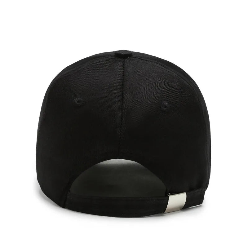 Trendy Embroidered Rock - style Baseball Cap with Unique Logo