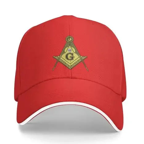 Freemason Masonic Sports Denim Cap Adjustable Unisex