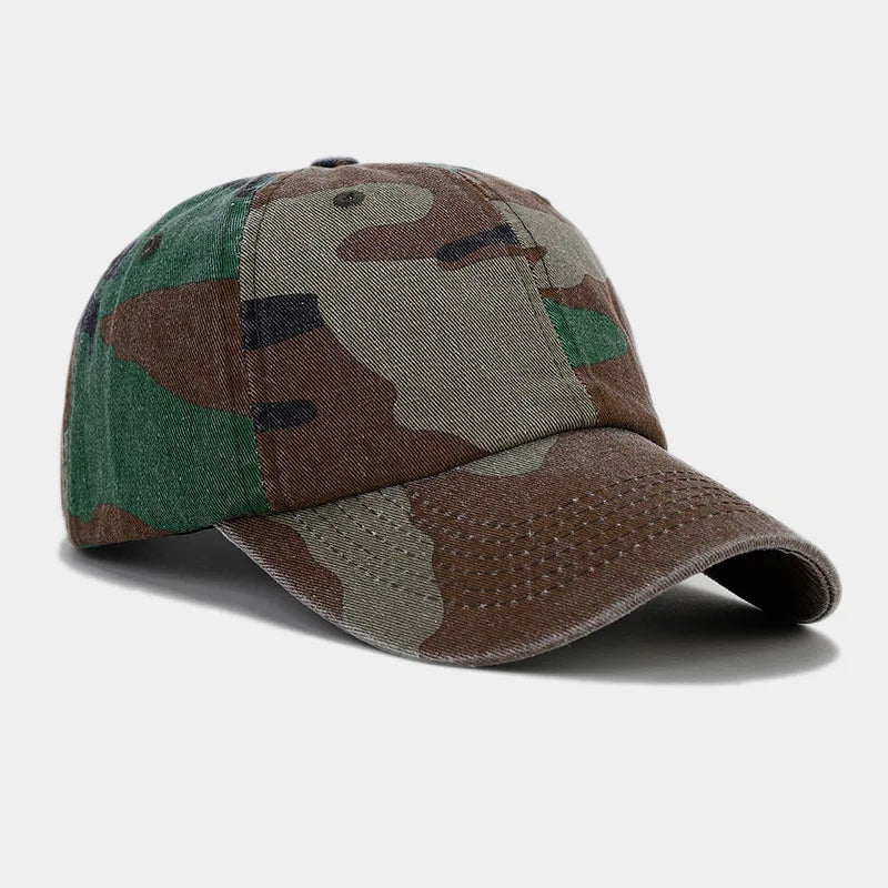 Outdoor Soft Cotton Golf Baseball Cap Personality Camouflage Sports Hat