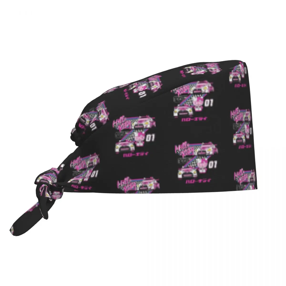 Custom Hello Kitty Medical Staff Scrubs Hat Women Men Cartoon Chara For Chef Hat