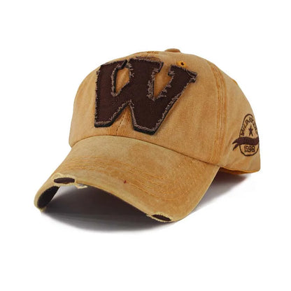 Fashion Summer W Letter Adult Men Baseball Caps Women