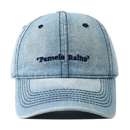 Unisex Washed Denim Baseball Cap