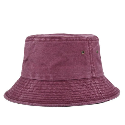 Vintage Washed Style Fisherman Hat for Men Caps Women Summer