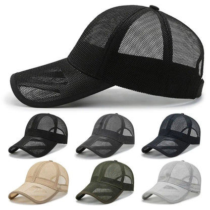 Breathable Sun Protection Caps Fashion Men Women
