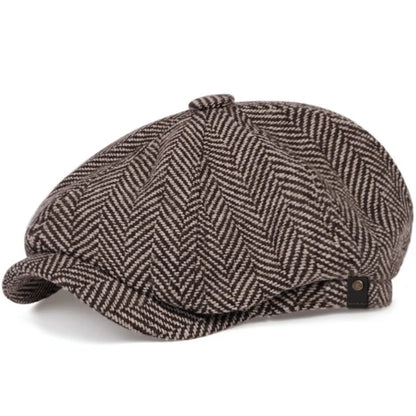 Classic Hat For Men Caps Vintage Retro Tweed Peaky Blinders Beret Hat